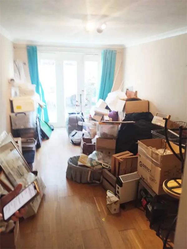 Annexe before the work began