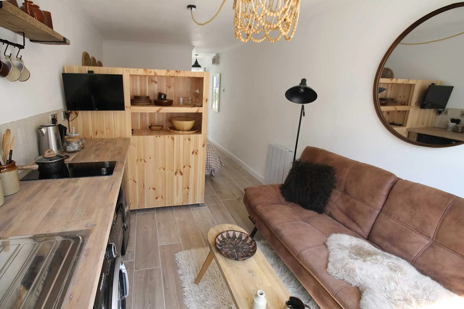 Kitchen and bespoke storage unit