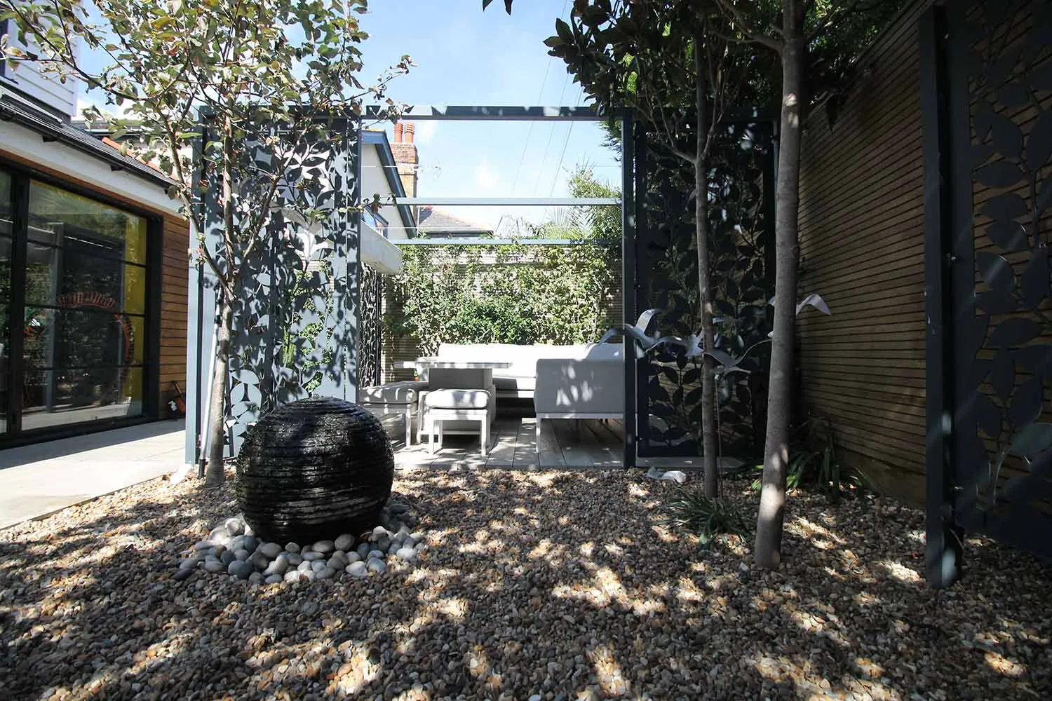...returning the garden to its stylish and luxurious best